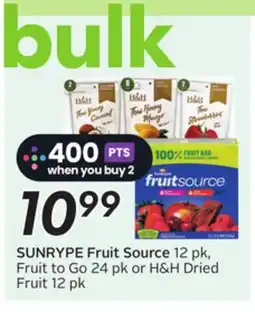 Sobeys SUNRYPE Fruit Source offer