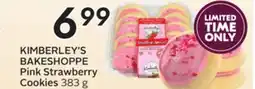Sobeys KIMBERLEY'S BAKESHOPPE Pink Strawberry Cookies offer