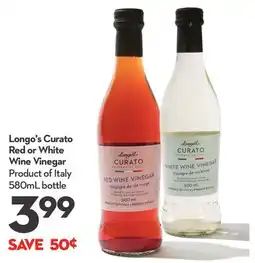 Longo's Longo's Curato Red or White Wine Vinegar offer