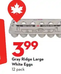 Longo's Gray Ridge Large White Eggs offer
