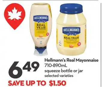 Longo's Hellmann's Real Mayonnaise offer