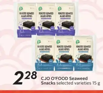 Sobeys CJO O'FOOD Seaweed Snacks offer