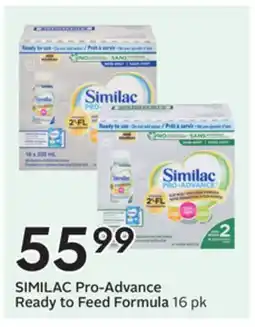 Sobeys SIMILAC Pro-Advance Ready to Feed Formula offer