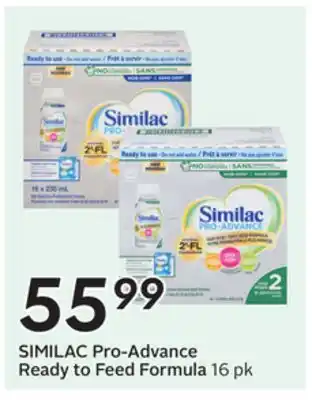 Sobeys SIMILAC Pro-Advance Ready to Feed Formula offer
