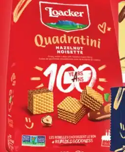 Longo's Loacker Quadratini Cookies offer