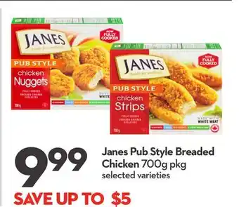 Longo's Janes Pub Style Breaded Chicken offer