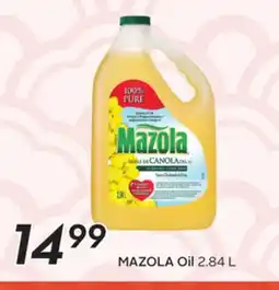 Sobeys MAZOLA Oil offer