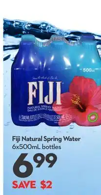 Longo's Fiji Natural Spring Water offer