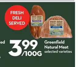 Longo's Greenfield Natural Meat offer