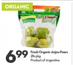 Longo's Fresh Organic Anjou Pears offer
