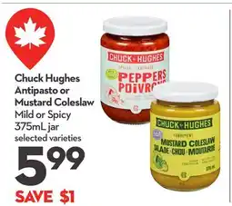 Longo's Chuck Hughes Antipasto or Mustard Coleslaw offer