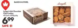 Longo's Longo's Mini Chocolate Chip Cookies offer