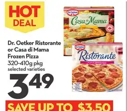 Longo's Dr. Oetker Ristorante or Casa di Mama Frozen Pizza offer