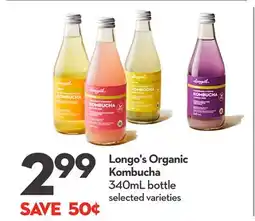 Longo's Longo's Organic Kombucha offer