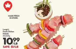 Longo's Longo's Fresh Chicken Kabobs offer