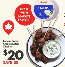 Longo's Longo's Frozen Chicken Kaftas offer