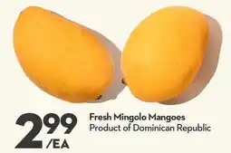 Longo's Fresh Mingolo Mangoes offer