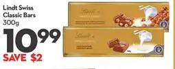 Longo's Lindt Swiss Classic Bars offer