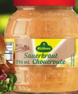 Longo's Kühne Sauerkraut offer