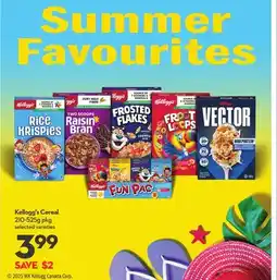 Longo's Kellogg's Cereal offer