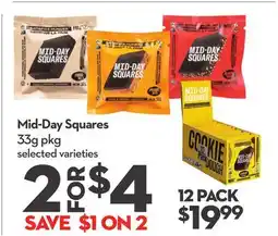 Longo's Mid-Day Squares offer