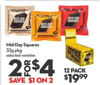 Longo's Mid-Day Squares offer