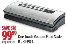 Canadian Tire Cuisinart One-Touch Vacuum Food Sealer offer