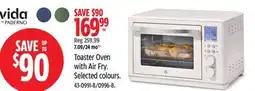 Canadian Tire Vida-By-Paderno Toaster Oven with Air Fry offer