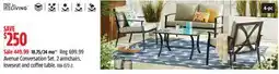 Canadian Tire Canvas Avenue Conversation Set offer
