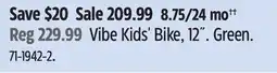 Canadian Tire RALEIGH Vibe Kids' Bike, 12˝ offer