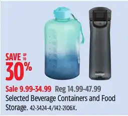 Canadian Tire Thermos Selected Beverage Containers and Food Storage offer