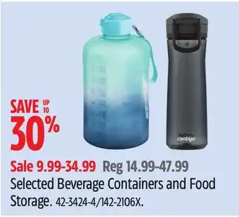 Canadian Tire Thermos Selected Beverage Containers and Food Storage offer