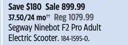 Canadian Tire Segway Ninebot F2 Pro Adult Electric Scooter offer