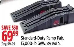 Canadian Tire MOTOMASTER Standard-Duty Ramp Pair 13,000-lb GVW offer