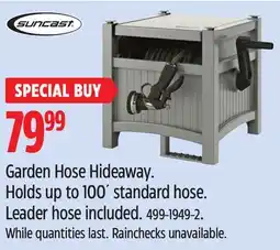 Canadian Tire Suncast Garden Hose Hideaway. Holds up to 100´ standard hose offer