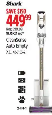 Canadian Tire Shark CleanSense Auto Empty XL offer