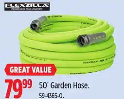 Canadian Tire Flexzilla 50´ Garden Hose offer