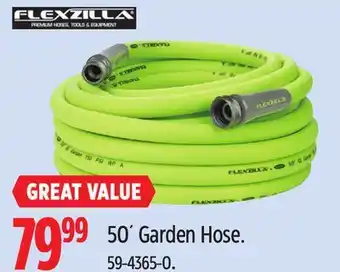 Canadian Tire Flexzilla 50´ Garden Hose offer