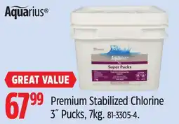 Canadian Tire Aquarius Premium Stabilized Chlorine offer