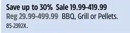 Canadian Tire Master Chef BBQ, Grill or Pellets offer