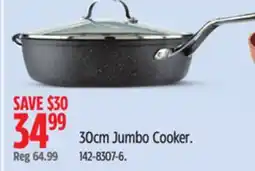 Canadian Tire The Rock heritage 30cm Jumbo Cooker offer