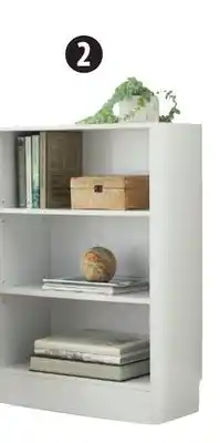 Canadian Tire For-living 3-Shelf Bookcase. White, oak or black/brown offer
