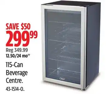 Canadian Tire Master-Chef 115-Can Beverage Centre offer