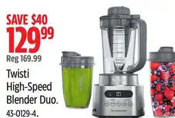 Canadian Tire Twisti High-Speed Blender Duo offer