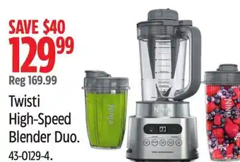 Canadian Tire Twisti High-Speed Blender Duo offer