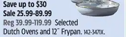 Canadian Tire Master Chef Selected Dutch Ovens and 12˝ Frypan offer