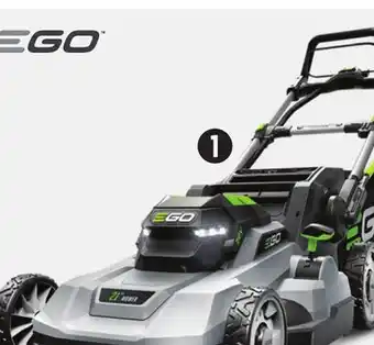 Canadian Tire POWER+ 561/ Brushless Mower, 21 with 6Ah Batter & Charger offer