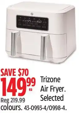 Canadian Tire vida-by-paderno Trizone Air Fryer offer