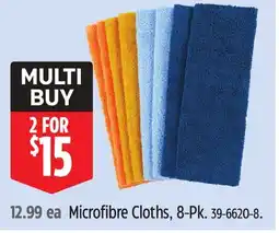 Canadian Tire Simoniz Microfibre Cloths offer