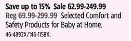 Canadian Tire munchkin Selected Comfort and Safety Products for Baby at Home offer